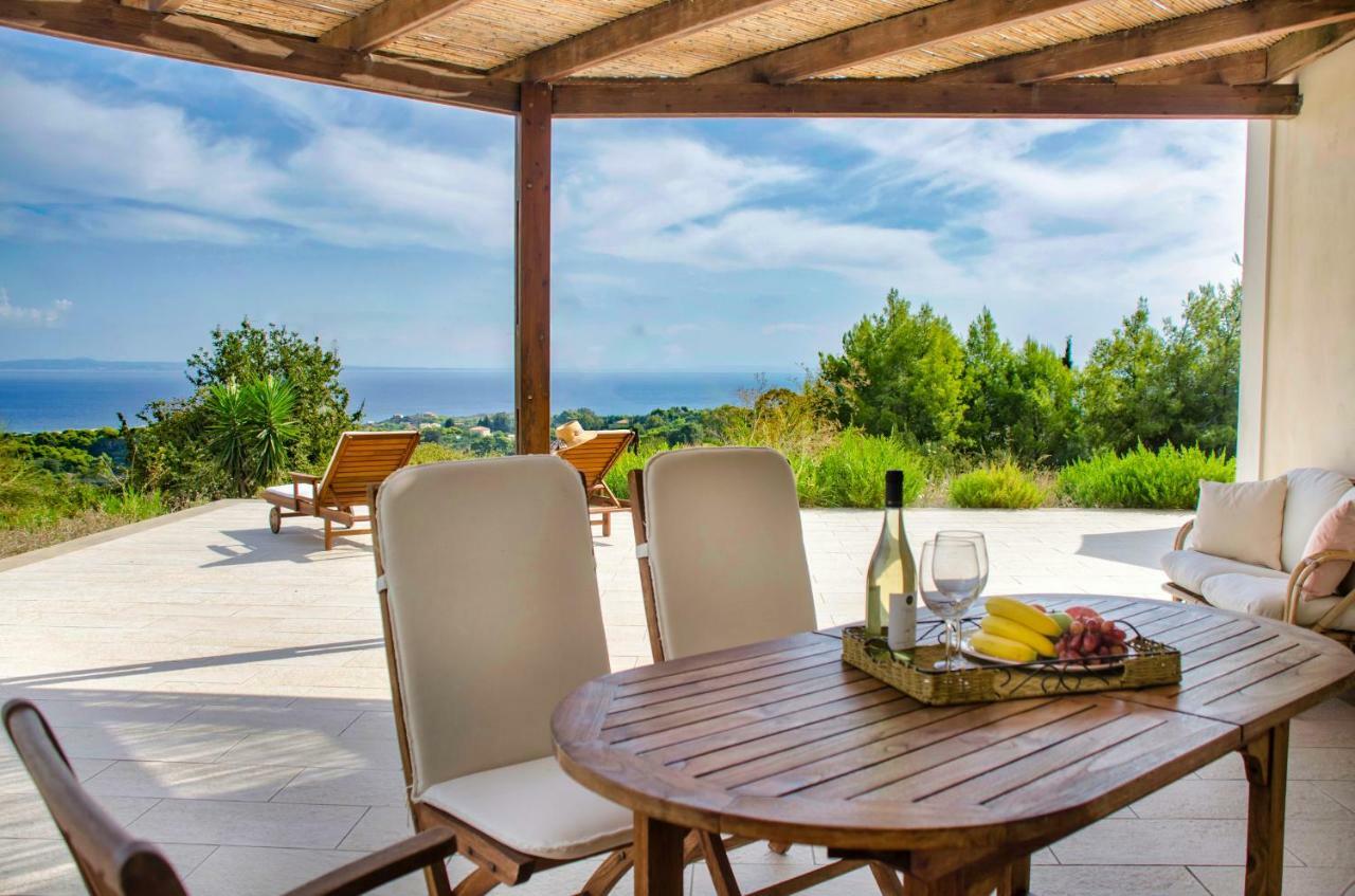 Villa Seaview Daisy House In Zakynthos Island à Vasilikí Extérieur photo