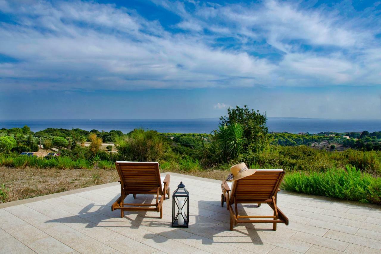 Villa Seaview Daisy House In Zakynthos Island à Vasilikí Extérieur photo